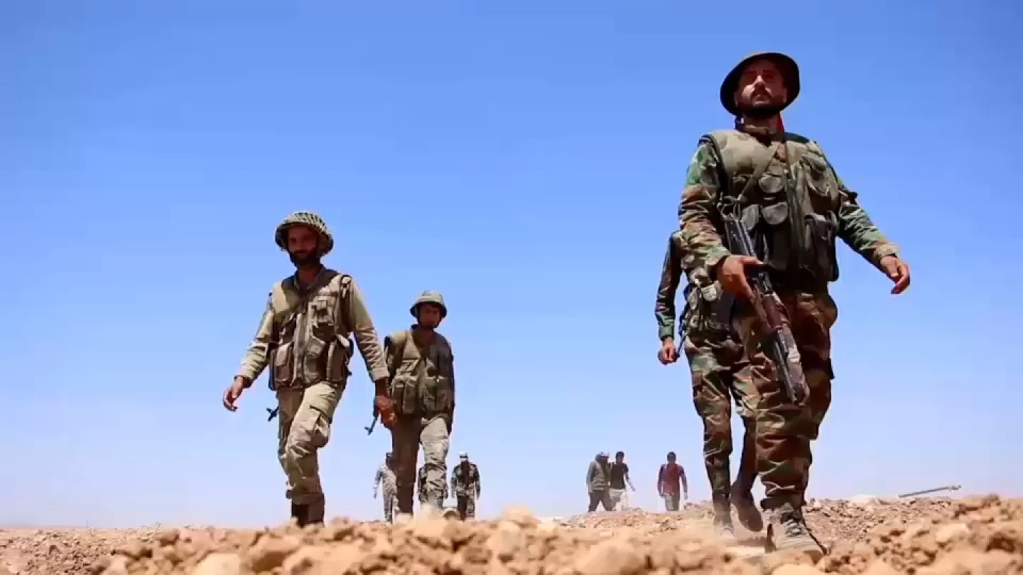 قوات نظام الأسد شرق سوريا