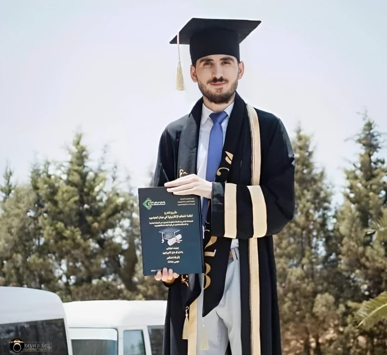 الشاب السوري رامان فرحان الإبراهيم