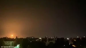 قصف اسرائيلي على حلب
