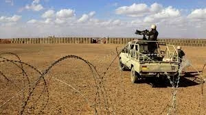 قوات اردنية على الحدود السورية