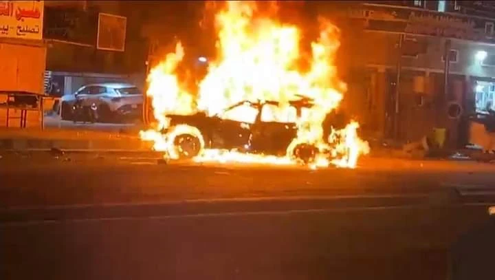 موقع الاستهداف الـأمريكي في بغداد