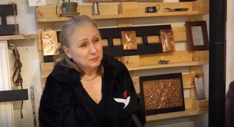 الفنانة السورية ندى علي