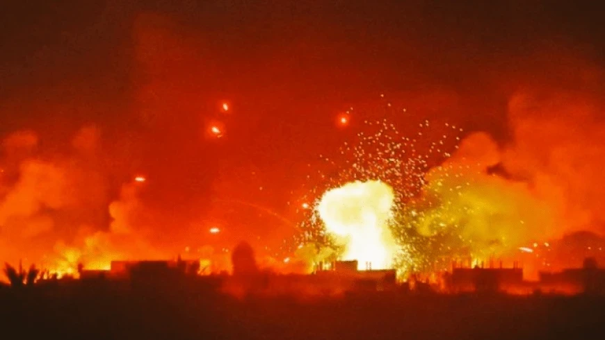 قصف سوريا والعراق