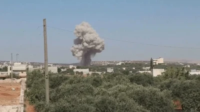 قصف محيط الباب ريف حلب