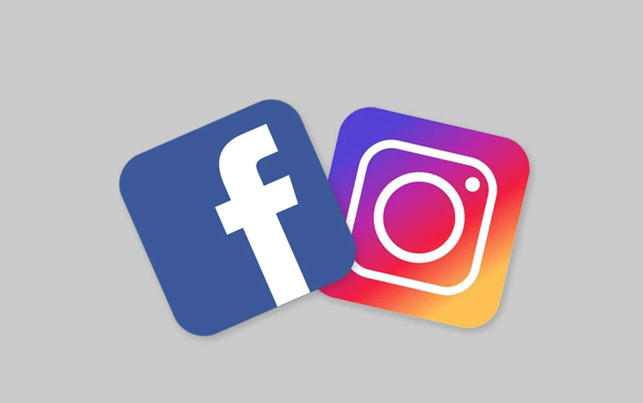 شعار فيس بوك و انستغرام