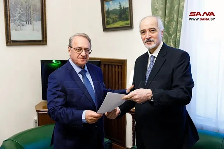 ميخائيل بوغدانوف وبشار الجعفري