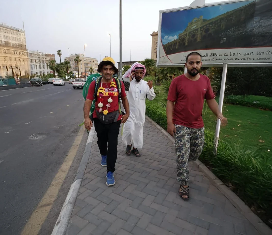 الرحالة السعودي محمد البارقي