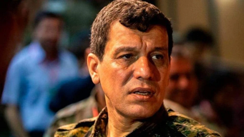 مظلوم عبدي قائد قوات سوريا الديموقراطية