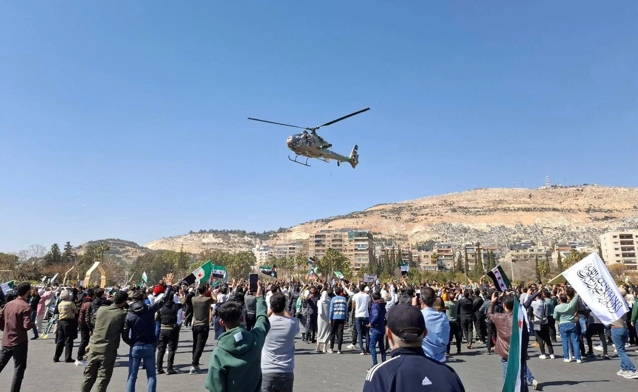 احتفالات ساحة الأمويين