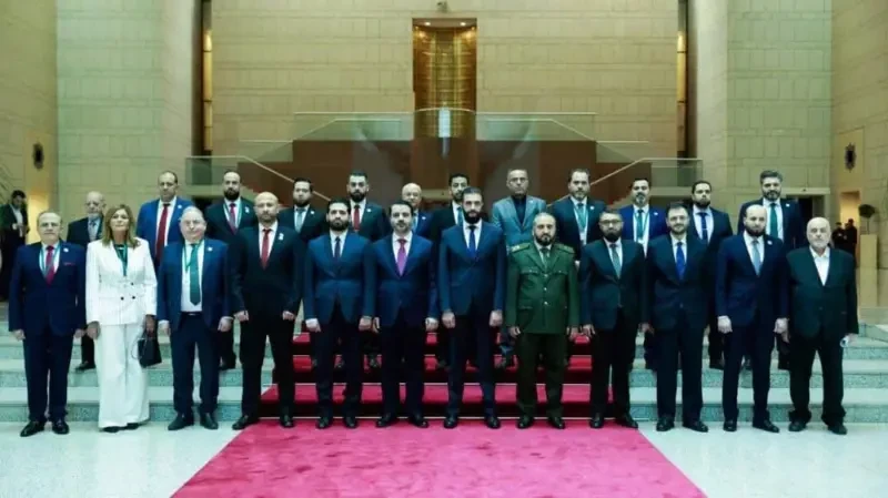 الحكومة السورية الجديدة