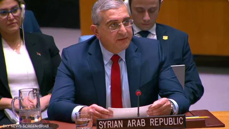 مندوب سوريا في الأمم المتحدة قصير الضحايا/ ارشيف