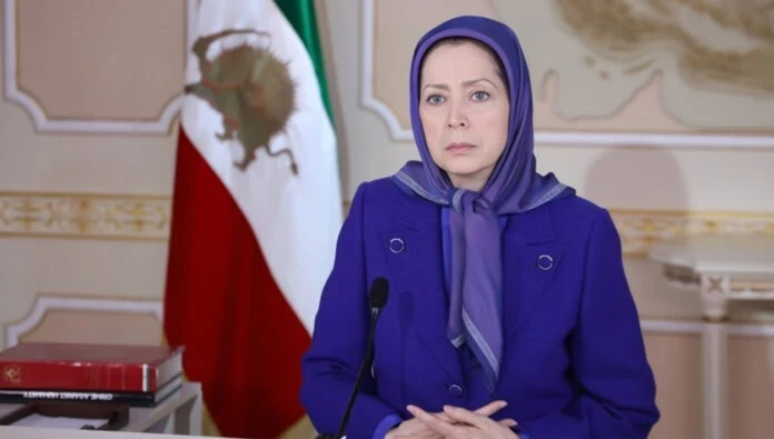 مريم رجوي زعيمة المعارضة الإيرانية في الخارج