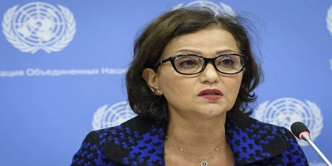 المبعوث الأمنية الخاصة بسوريا نجاة رشدي