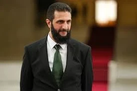 الرئيس السوري أحمد الشرع