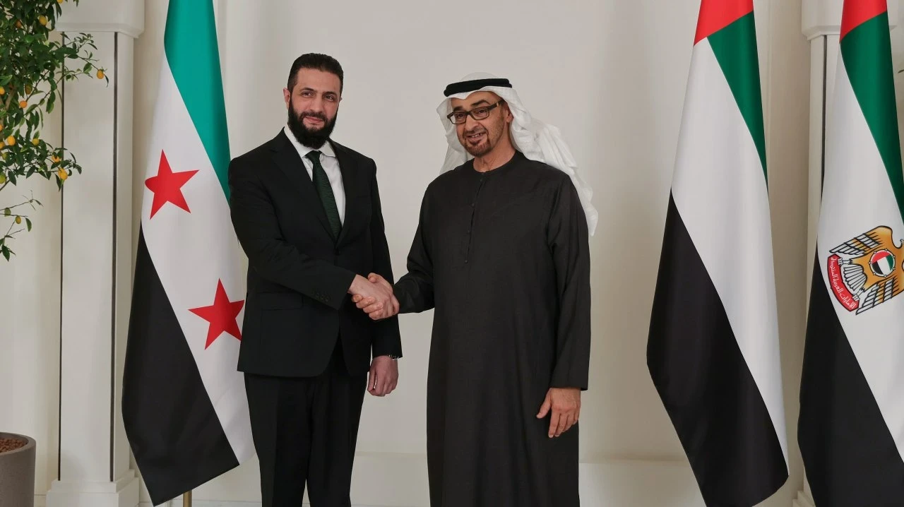 لقاء تاريخي مع الشيخ محمد بن زايد