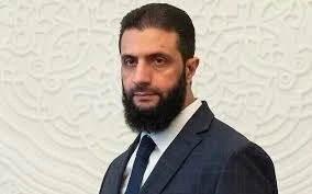 الرئيس السوري احمد الشرع