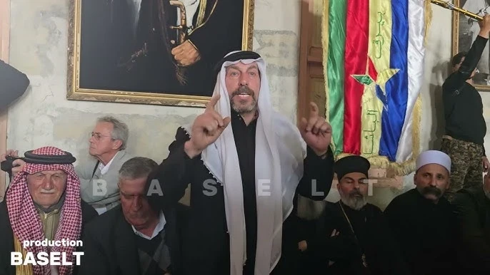 أبو يحيى حسن الأطرش أحد وجهاء الطائفة الدرزية في السويداء