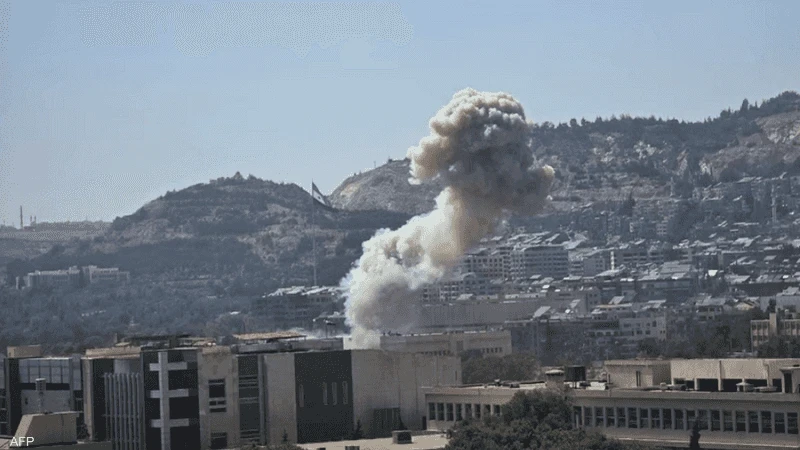 تدخل اسرائيلي في سوريا وصل حتى القصف