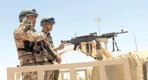 قوات أردنية على الحدود السورية