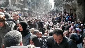 مخيم اليرموك للاجئين الفلسطينيين في دمشق