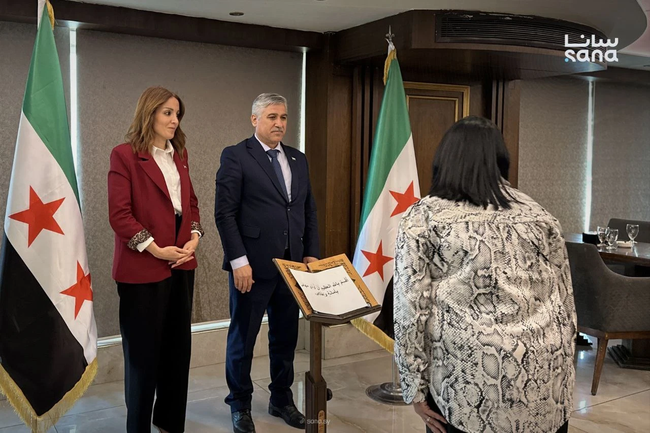 أعضاء اللجنة الفرعية في محافظة طرطوس يؤدون اليمين القانونية أمام اللجنة العليا للانتخابات