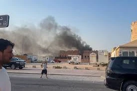 الموقع الذي تعرض للضربة الاسرائيلية في قطر