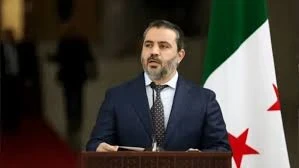 وزير الخارجية السوري أسعد الشيباني