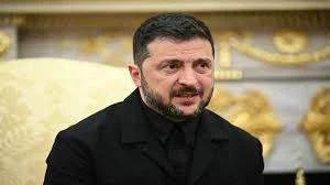 الرئيس الاوكراني فلوديمير زيلينسكي
