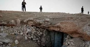 المغارة السجن المكتشفة في ريف حمص