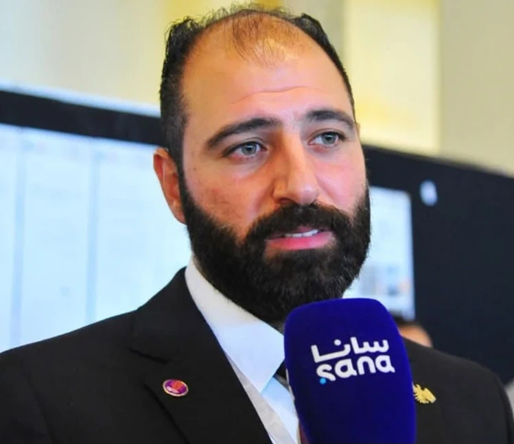 الباحث السوري فراس سقا أميني من كلية العلوم بجامعة دمشق /سانا