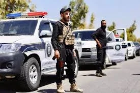 قوات من الأمن السوري على طريق السويداء