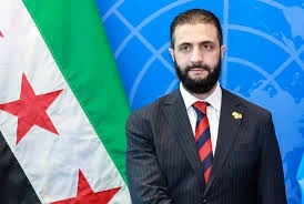 الرئيس السوري أحمد الشرع