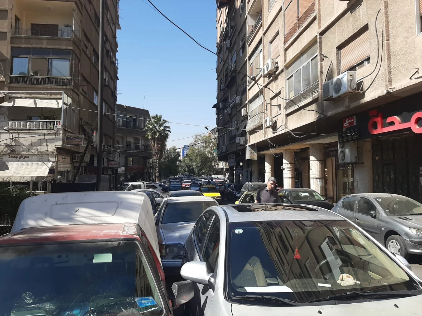 اختناقات مرورية في دمشق