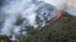 حرائق في الساحل السوري