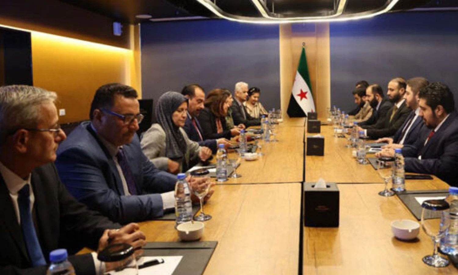 وفد كردي  يعقد مؤتمر في دمشق ويؤكد أهمية تنفيذ اتفاق 10 آذار