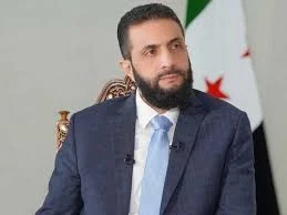 الرئيس السوري احمد الشرع