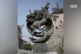 تمثال القديس بطرس المسروق في دمشق