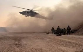عملية إنزال جوي للجيش العراقي على الاراضي السورية