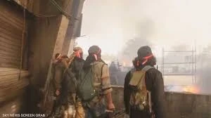 جانب من الاشتباكات في حلب