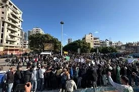 احتجاجات في اللاذقية