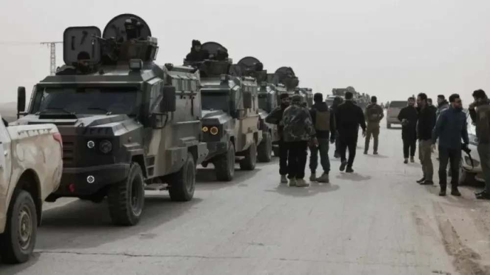 قوات الأمن السوري العام تدخل الحسكة