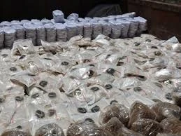 مخدرات تم حدزها من قبل وزارة الداخلية السورية