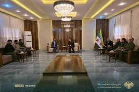 لقاء قائد "قسد" مع المبعوث  الرئاسي العميد زياد العايش