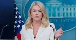 المتحدثة باسم البيت الابيض كارولين ليفيت