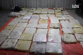 جزء من الكمية المهربة من مادة الكبتاغون