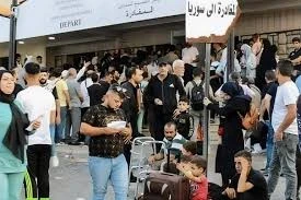 لاجئن سوريون في لبنان