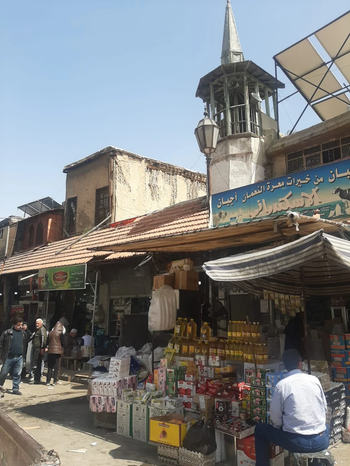 سوق المناخلية في دمشق (موقع السوري اليوم)
