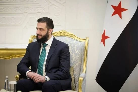 الرئيس السوري أحمد الشرع