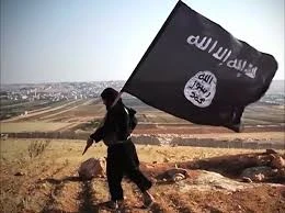 أحد إرهابي داعش في سوريا