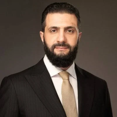 الرئيس السوري أحمد الشرع